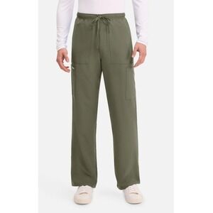 Cherokee Infinity Mens Scrubs Cargo Hiking Pants Olive Green XL Tall  Stretch